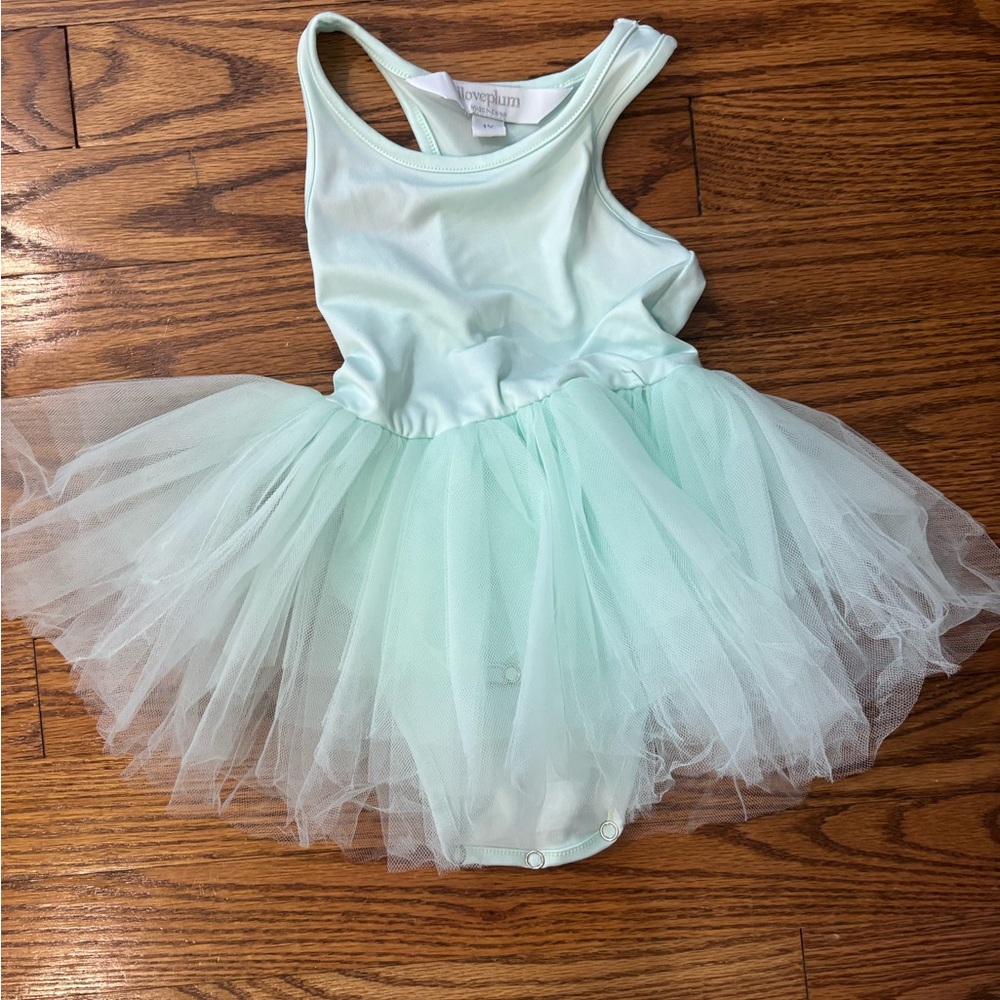 iloveplum Green leotard/Tutu Skirt